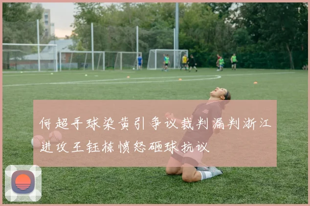 何超手球染黄引争议裁判漏判浙江进攻王钰栋愤怒砸球抗议